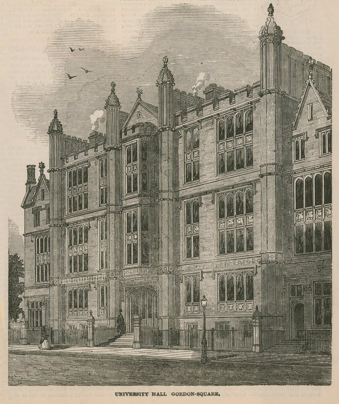Universiteitshal in Gordon Square door English School