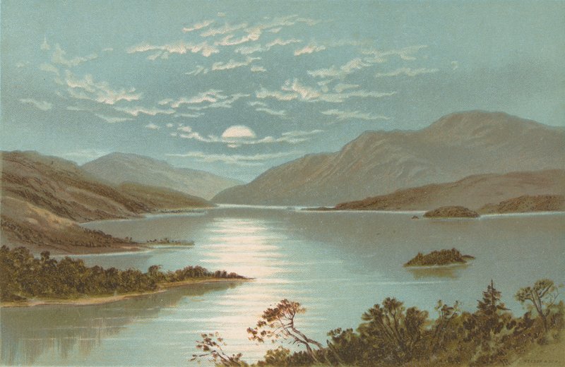 Bovenkant - Loch Lomond door English School