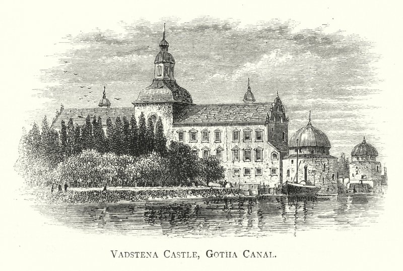 Kasteel Vadstena, Gotha Kanaal door English School