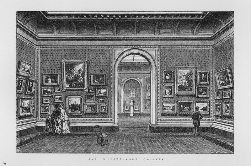 Victoria en Albert Museum: De Sheepshanks Galerij door English School