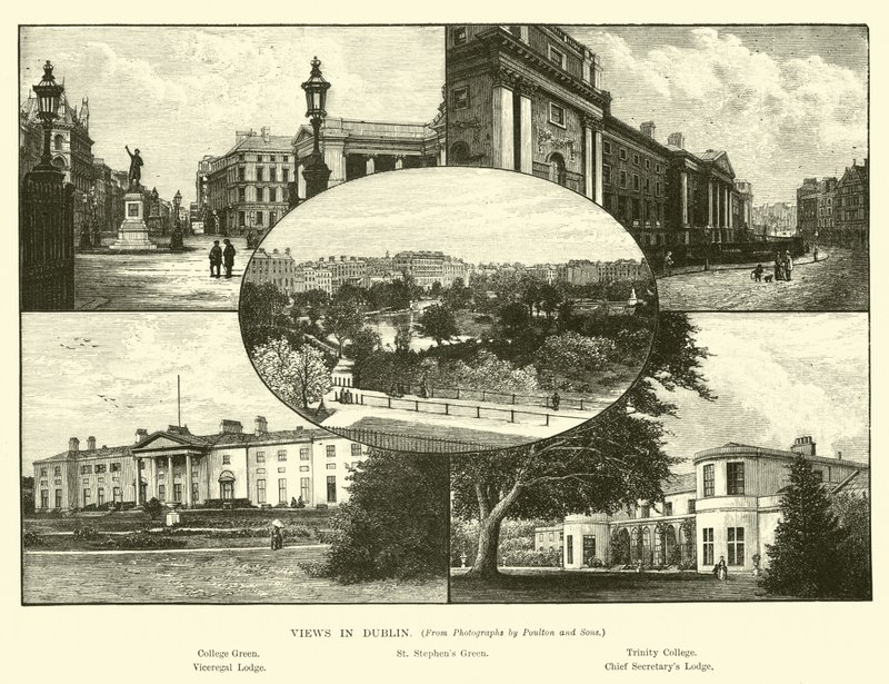 Uitzichten in Dublin door English School