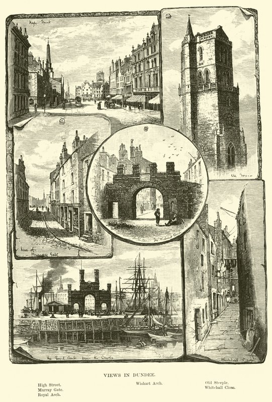 Uitzichten in Dundee door English School