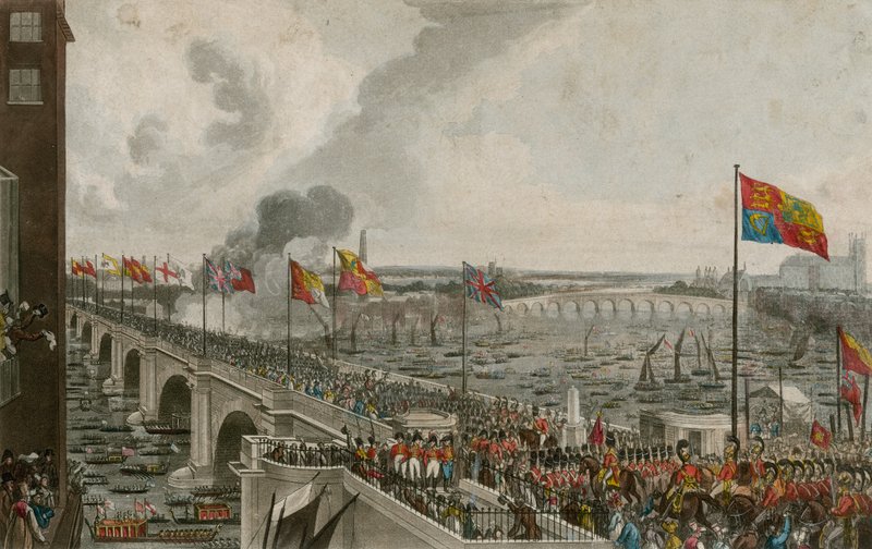 Waterloo Brug, Londen door English School