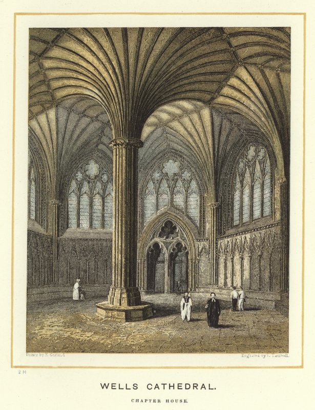 Kathedraal van Wells, kapittelzaal door English School