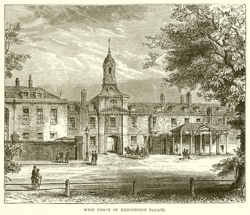 Westelijke Voorzijde van Kensington Palace door English School