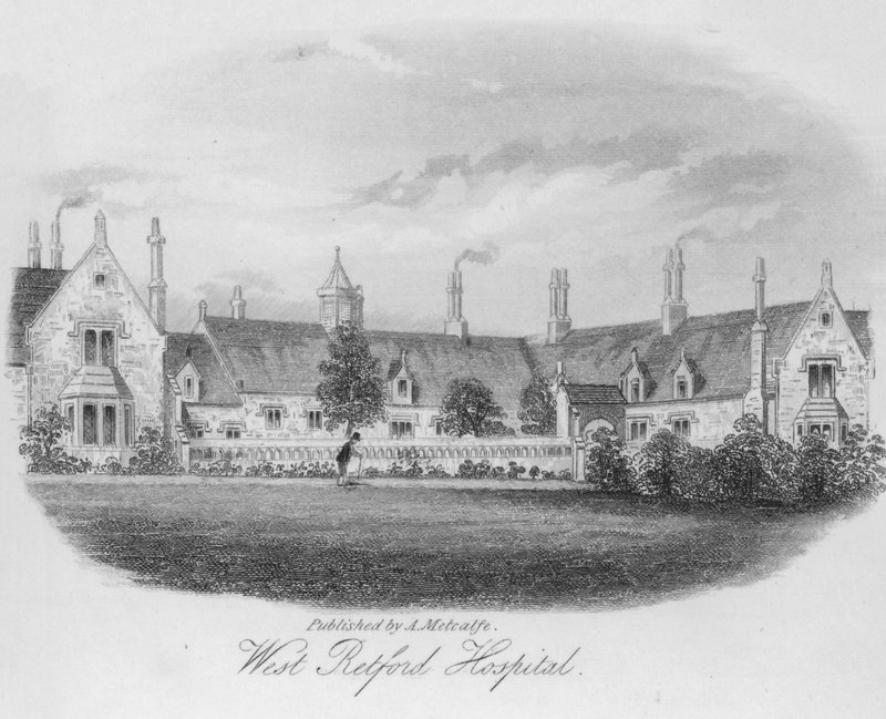 West Retford Hospital door English School