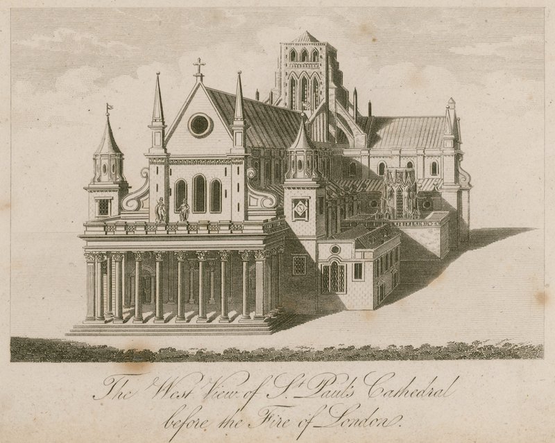 Westelijk aanzicht van de St. Paul