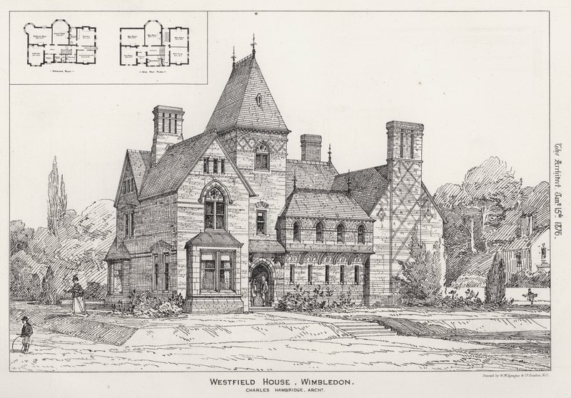 Westfield Huis, Wimbledon door English School