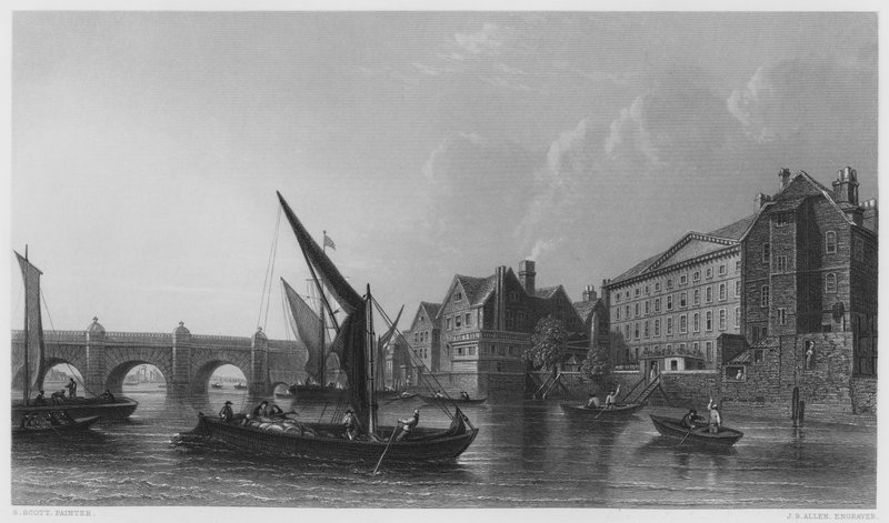 Westminster Brug door English School
