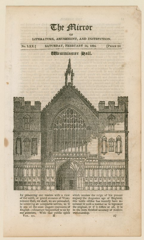 Westminster Hall door English School
