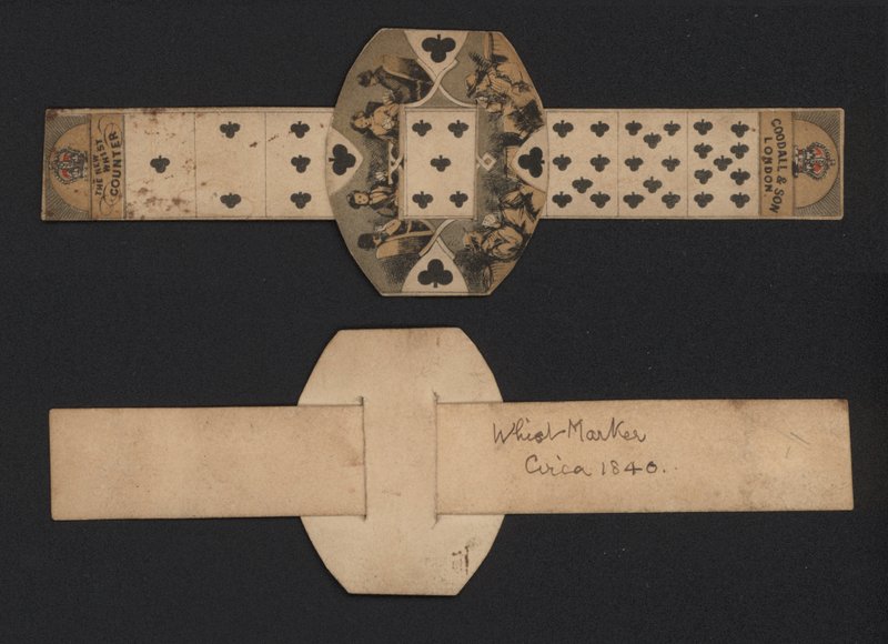 Whist-teller, ca. 1840 door English School