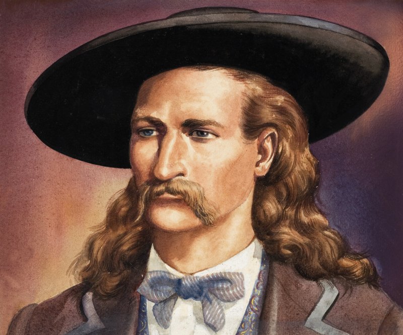 Wild West figuur door English School