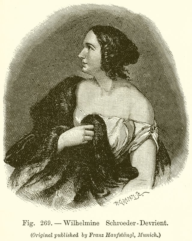 Wilhelmine Schroeder-Devrient door English School