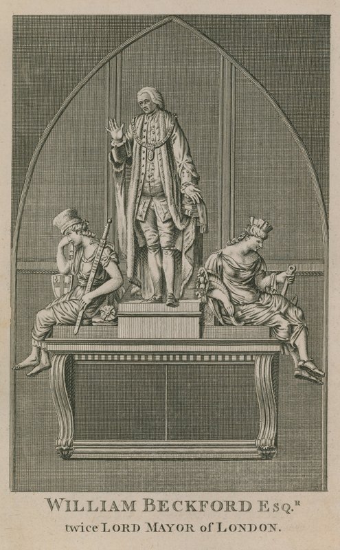 William Beckford, burgemeester van Londen 1756 door English School