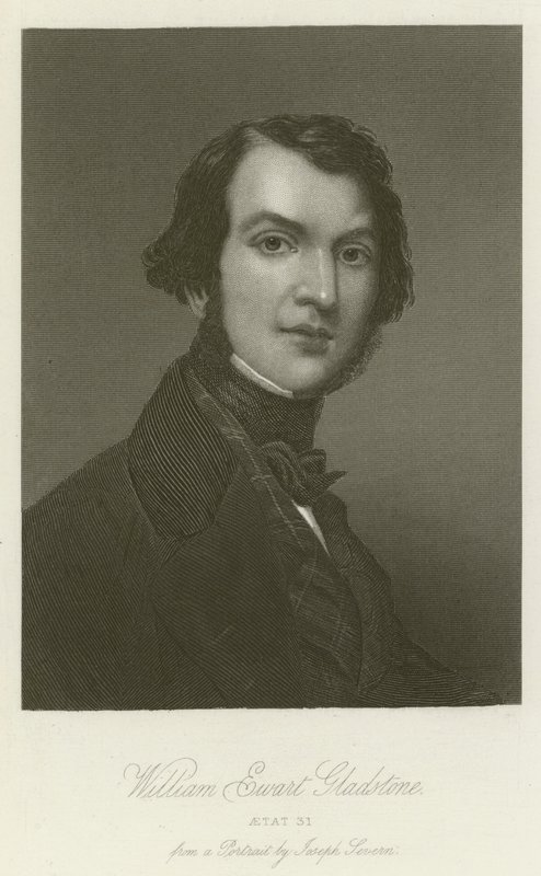 William Ewart Gladstone, Aetat 31 door English School