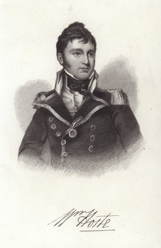 William Hoste, Britse marineofficier door English School