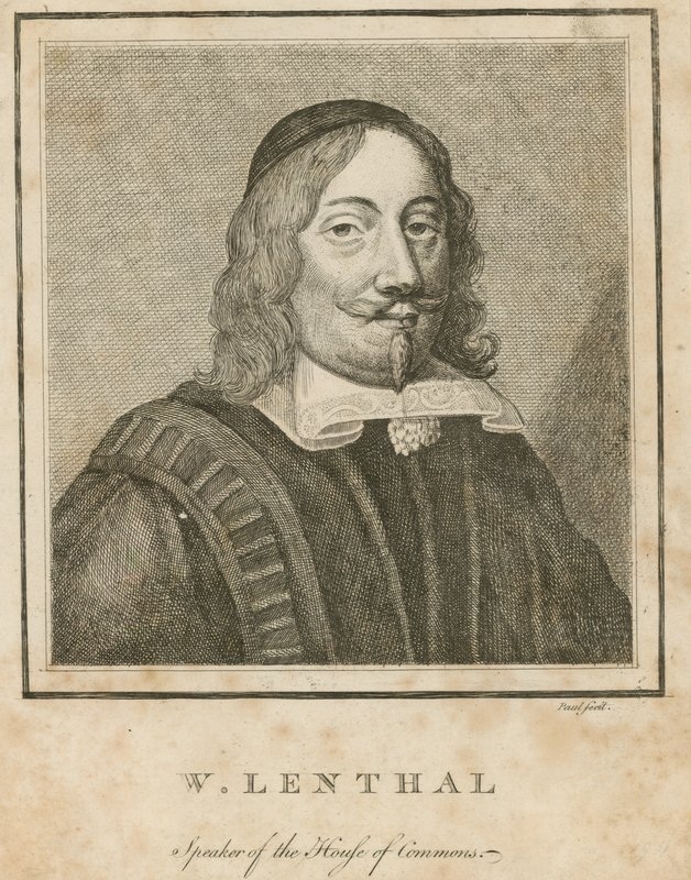 William Lenthal, voorzitter van het Lagerhuis door English School