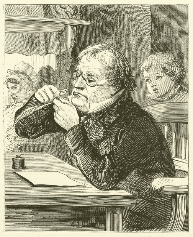 William Lilly (gravure) door English School