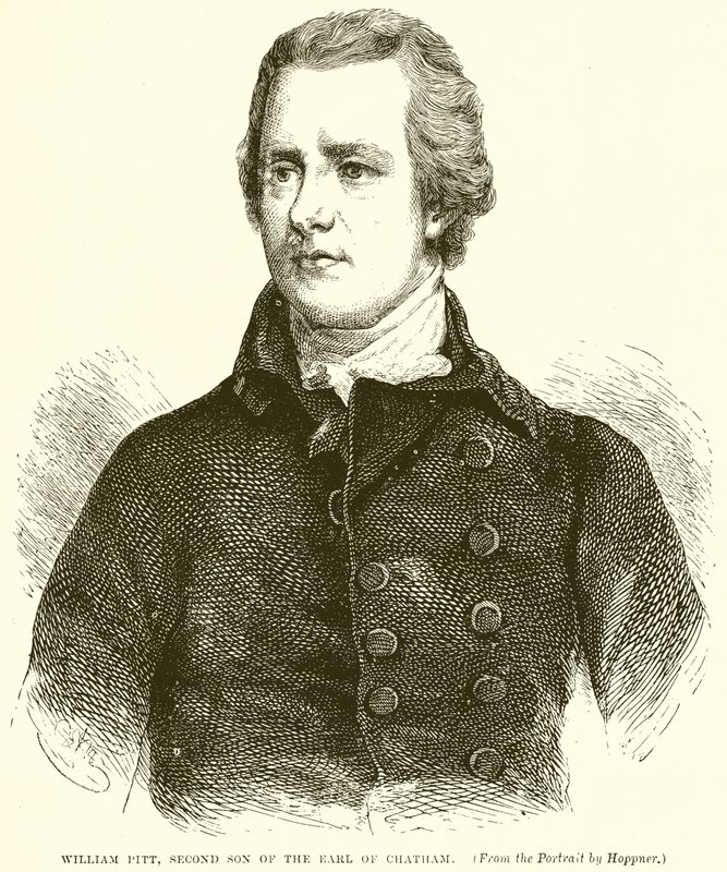 William Pitt, tweede zoon van de graaf van Chatham door English School