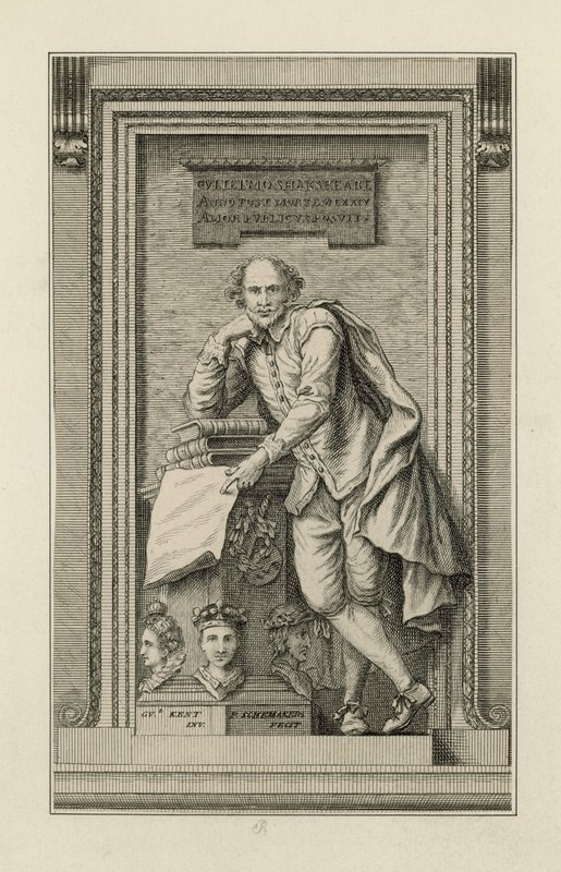 William Shakespeare monument door English School