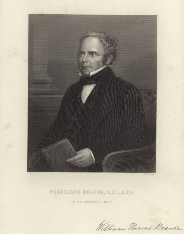 William Thomas Brande door English School