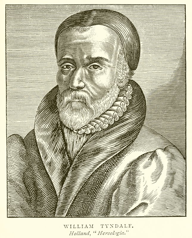 William Tyndale door English School
