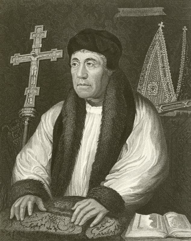 William Warham, Aartsbisschop van Canterbury door English School