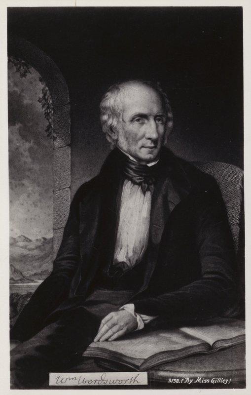 William Wordsworth (1770-1850), Engels dichter (litho) door English School