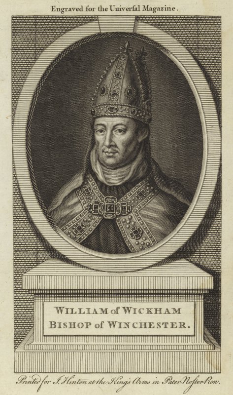 William van Wickham, bisschop van Winchester door English School