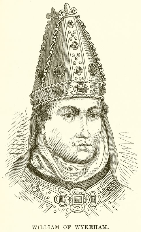 Willem van Wykeham door English School