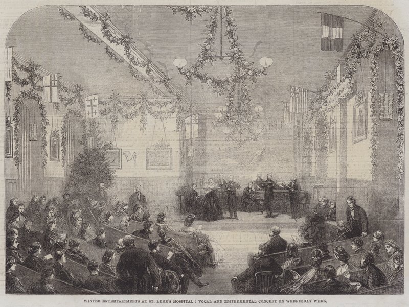 Wintervermaak in het St Luke