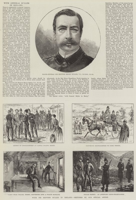 Met Sir Redvers Buller in Ierland door English School