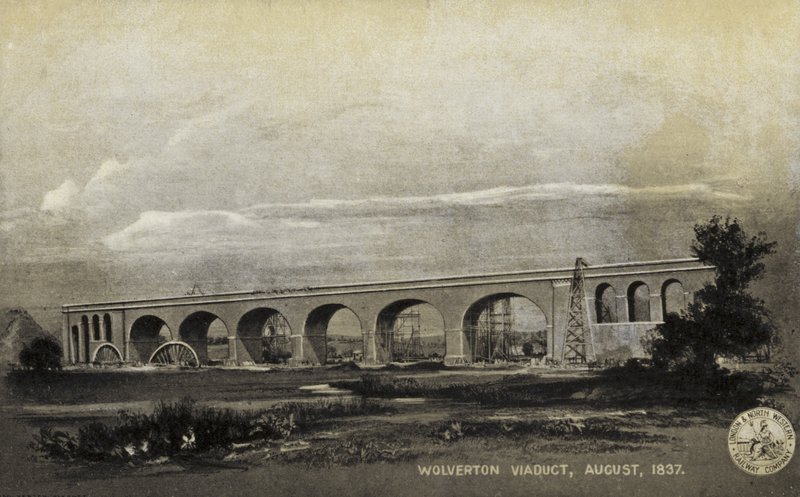Wolverton Viaduct, augustus 1837 door English School
