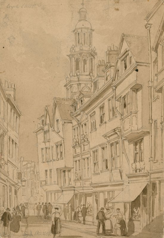 Wych Street, Londen door English School