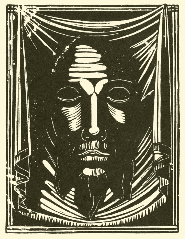 Het Heilige Gezicht door Eric Gill