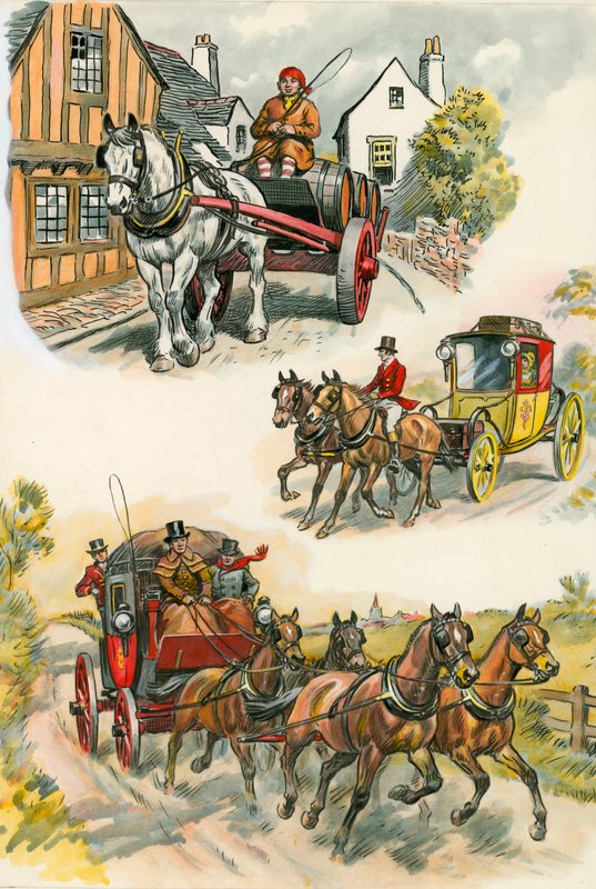 Paarden door Eric Parker