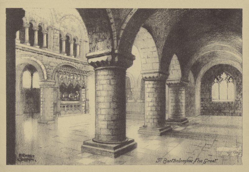 St Bartholomew the Great door Ernest Coffin