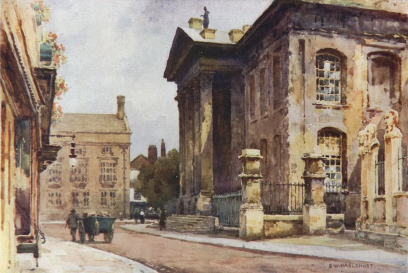 Oude Clarendon Gebouw, Broad Street door Ernest William Haslehust