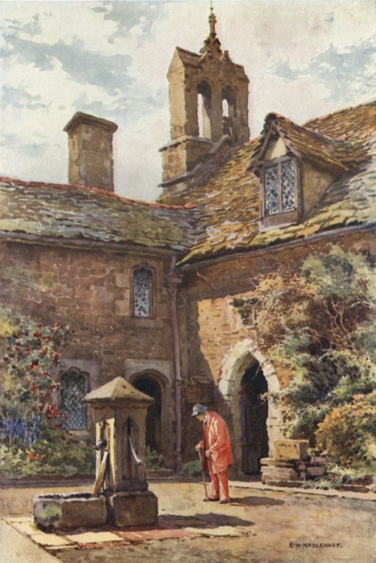 The Coningsby, of Red Coat Hospital door Ernest William Haslehust