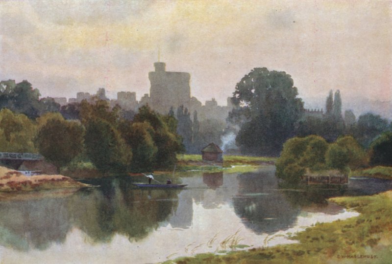 Windsor Castle vanaf Fellows
