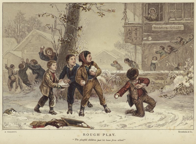 Ruw Spel door Eugene Alexis Girardet