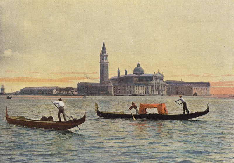 Venetië, kerk van San Giorgio Maggiore door European Photographer