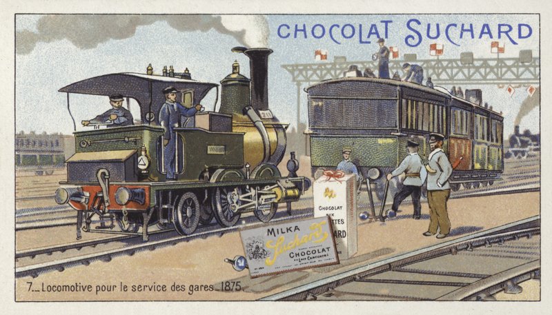 Rangeerlocomotief, 1875 door European School