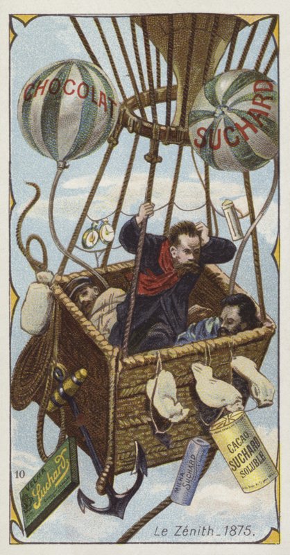 De opstijging van de Zenith, Frankrijk, 1875 door European School