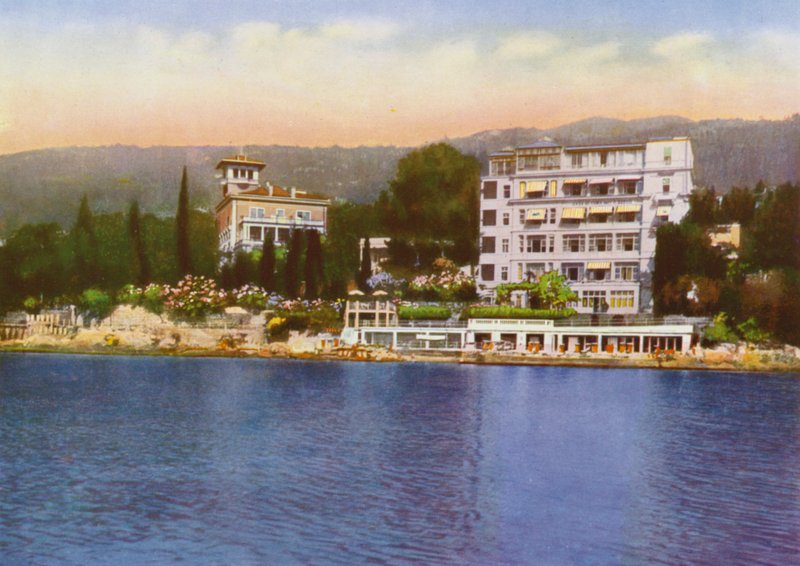 Abbazia, nu Opatija in Kroatië: Sanatorium "Abbazia", Dott Szego, en Villa Kubelik door European Photographer