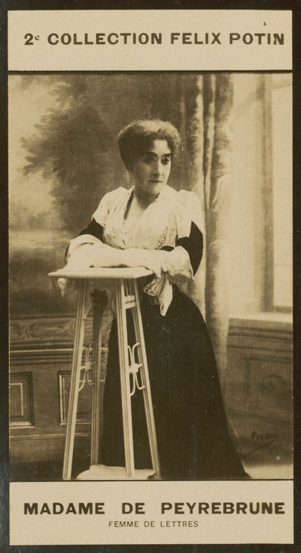 Mevrouw Georges De Peyrebrune, Schrijfster door European Photographer