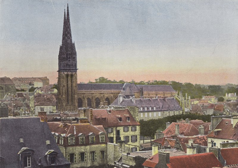 Quimper, uitzicht vanaf de Mont Frugy door European Photographer