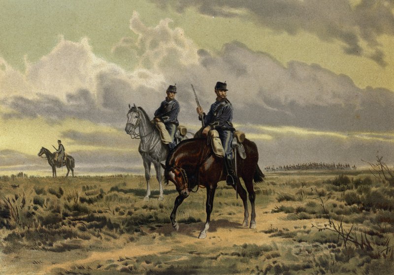 Een Cavalerieaanval door European School