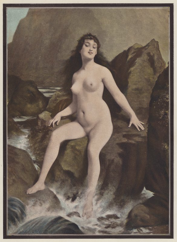 Een sirene, een wezen uit de Griekse mythologie door European School