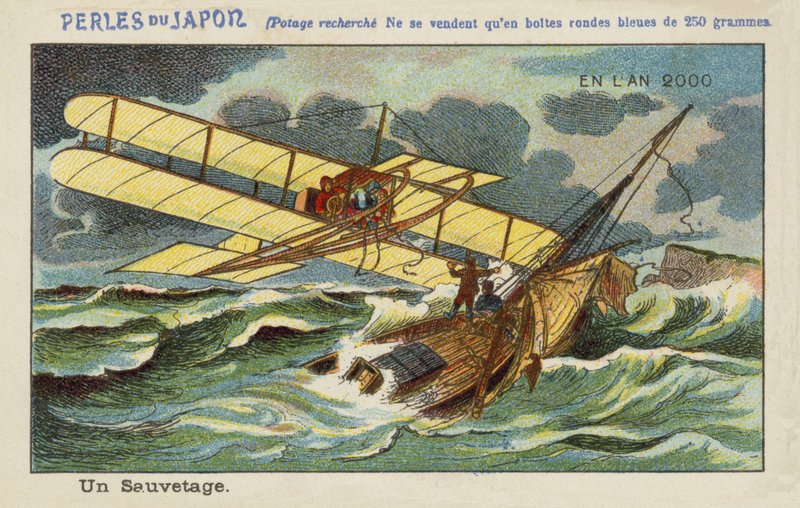 Een redding op zee in het jaar 2000 door European School